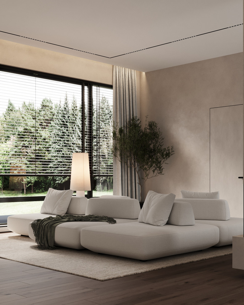 Проект интерьера для загородного дома в Липецке