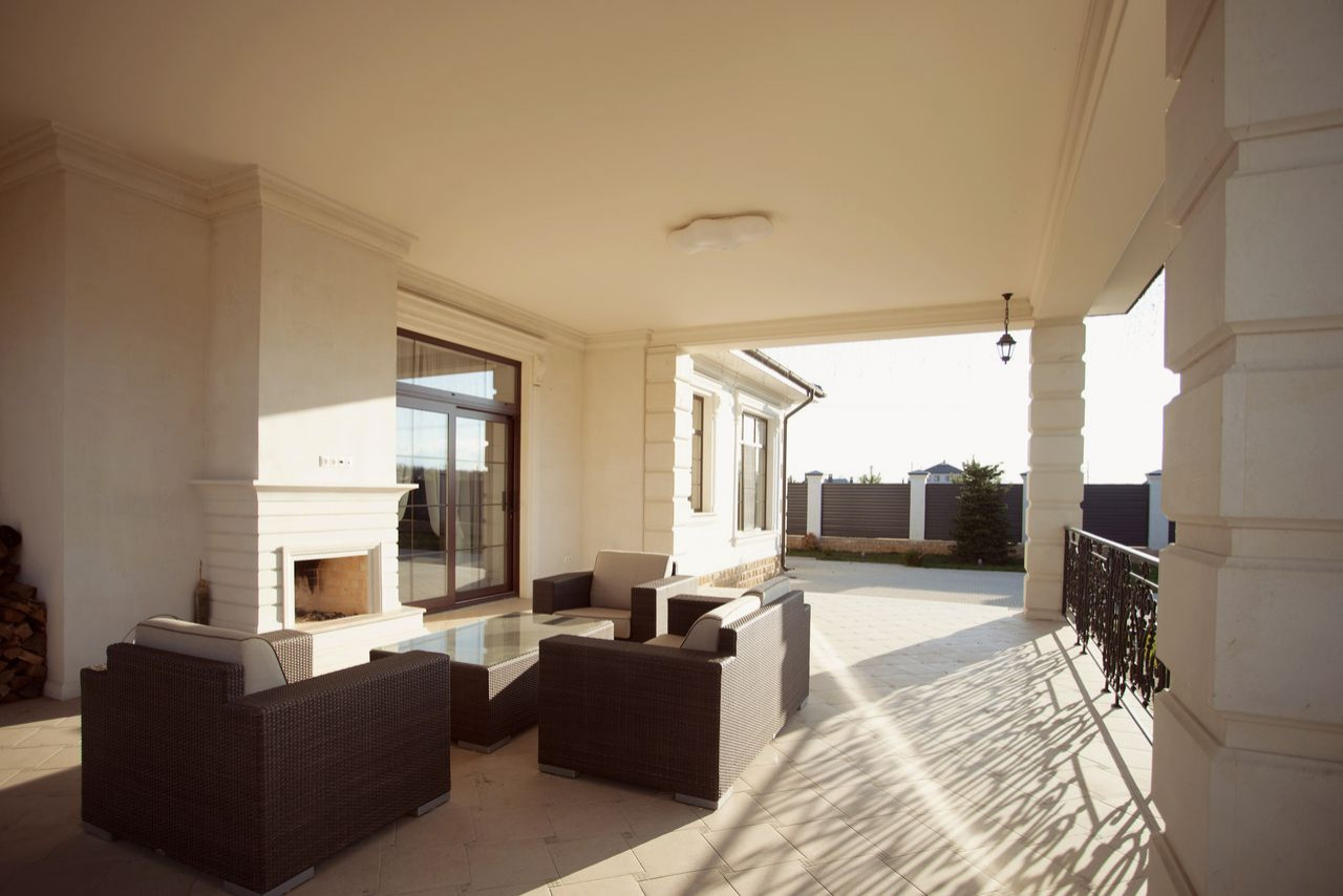 Фасад частного дома