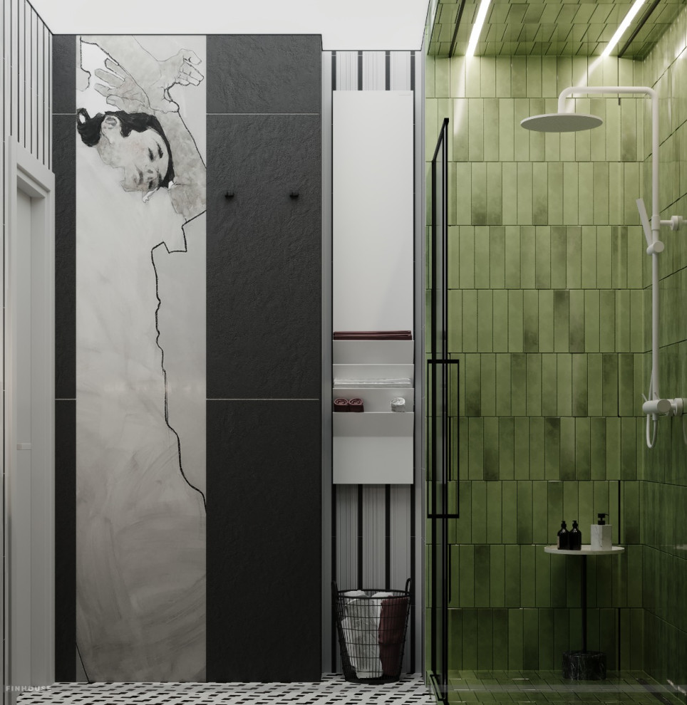 Проект двухкомнатной квартиры (57 м²) в Санкт-Петербурге