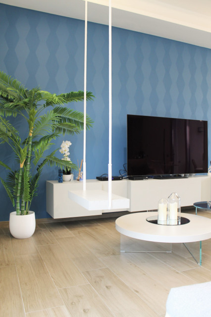 Casa Indipendenza modern-vardagsrum