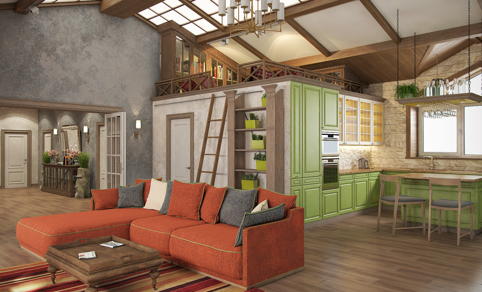 Дизайн-проект частного дома в КП Усадьба Север, пригород Екатеринбурга