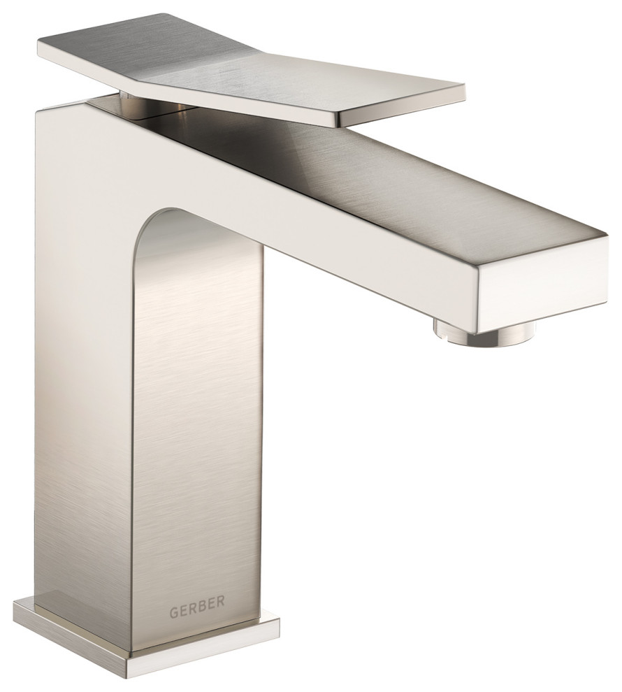 Avian Single Handle Lavatory Faucet w/ Metal Touch Down Drain Chrome