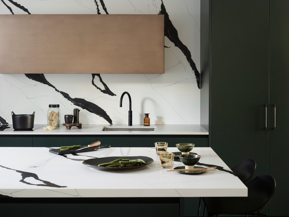 Modern kitchen in London.