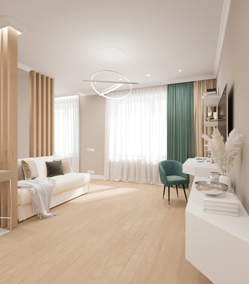 Нежная трешка 79м2 для семьи