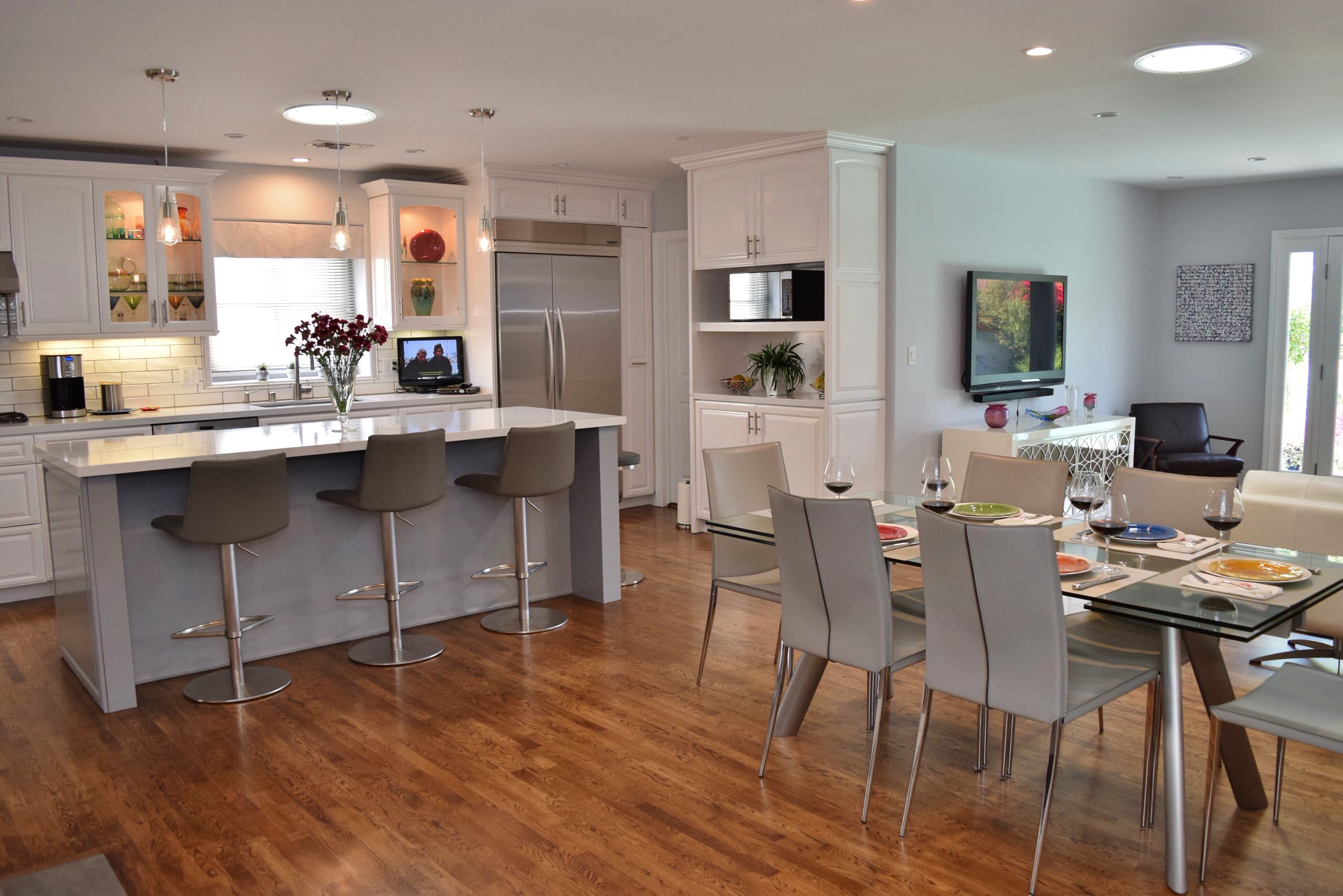My Kitchen & Contemporary Dining and Living Room Remodel - Sherman Oaks, Ca.