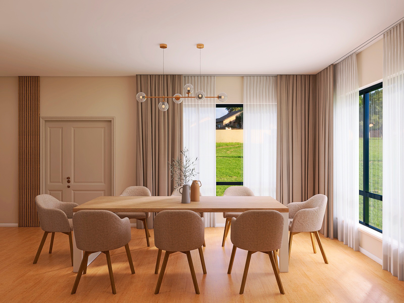 Кухня-гостиная в бане