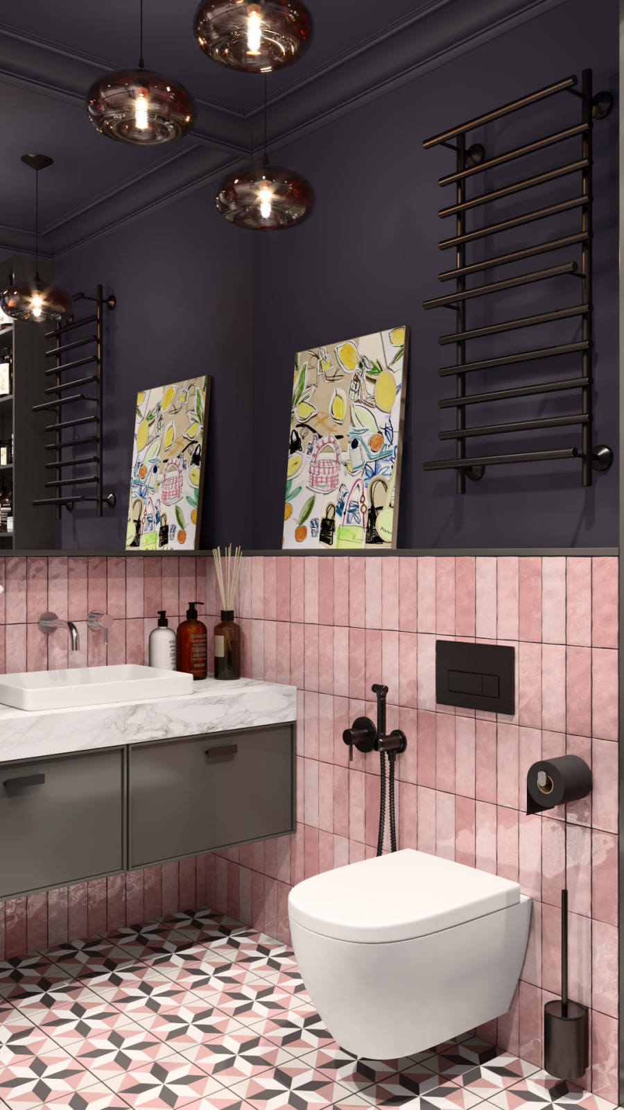 ДИЗАЙН-ПРОЕКТ МАЛЕНЬКОЙ КВАРТИРЫ В СТИЛЕ КИТЧ