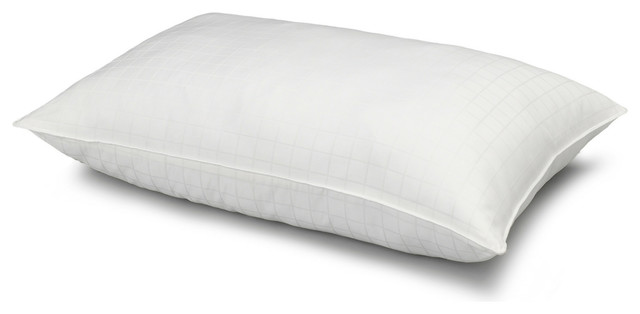 Exquisite Hotel Dobby Windowpane Soft Pillow, Standard - Traditional - Bed  Pillows - by Exquisite Hotel | Houzz
