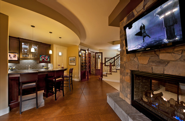 Private Residence 5 mediterranean-family-room