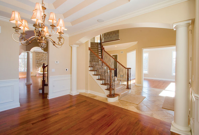 Interiors classique-escalier