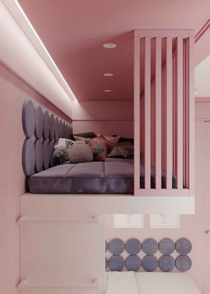 Чернично-розовая детская