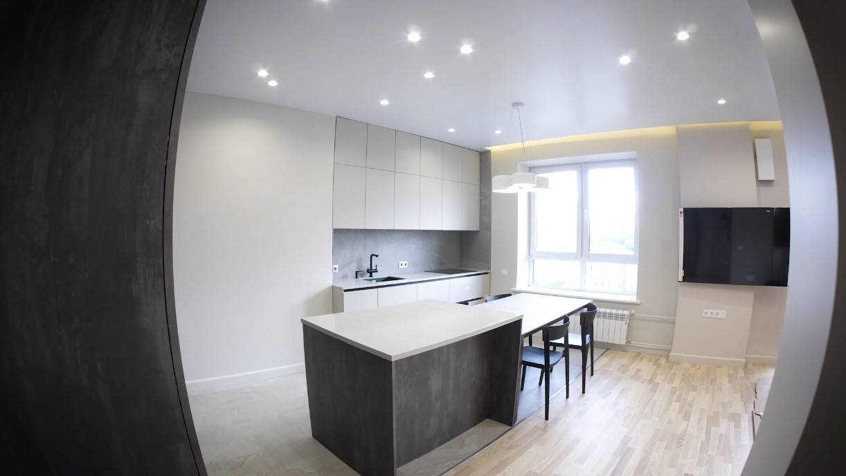 Четырехкомнатная на Маковского по дизайн-проекту