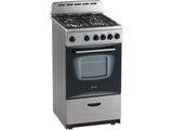 Avanti 20 Inch Freestanding All Gas Range with Natural Gas in Stainless ...