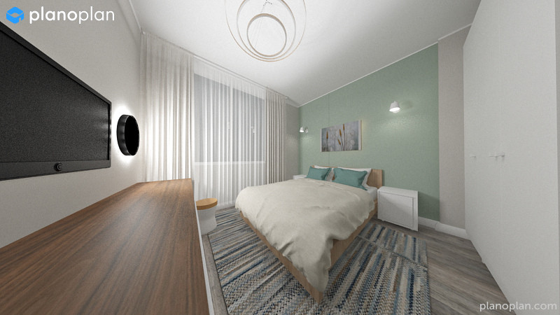 4хкомнатная квартира для молодой семьи с кабинетом в кладовке