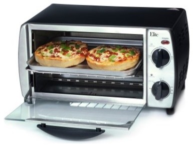 Elite Cuisine EKA-9210SS 4 Slice Toaster Oven