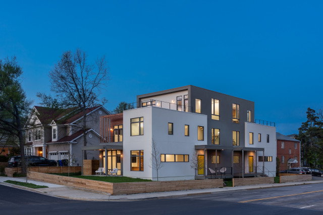 Ballston Duplex modern-haeuser
