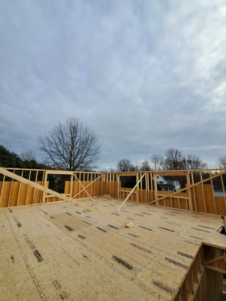 2 story 2 car garage addition