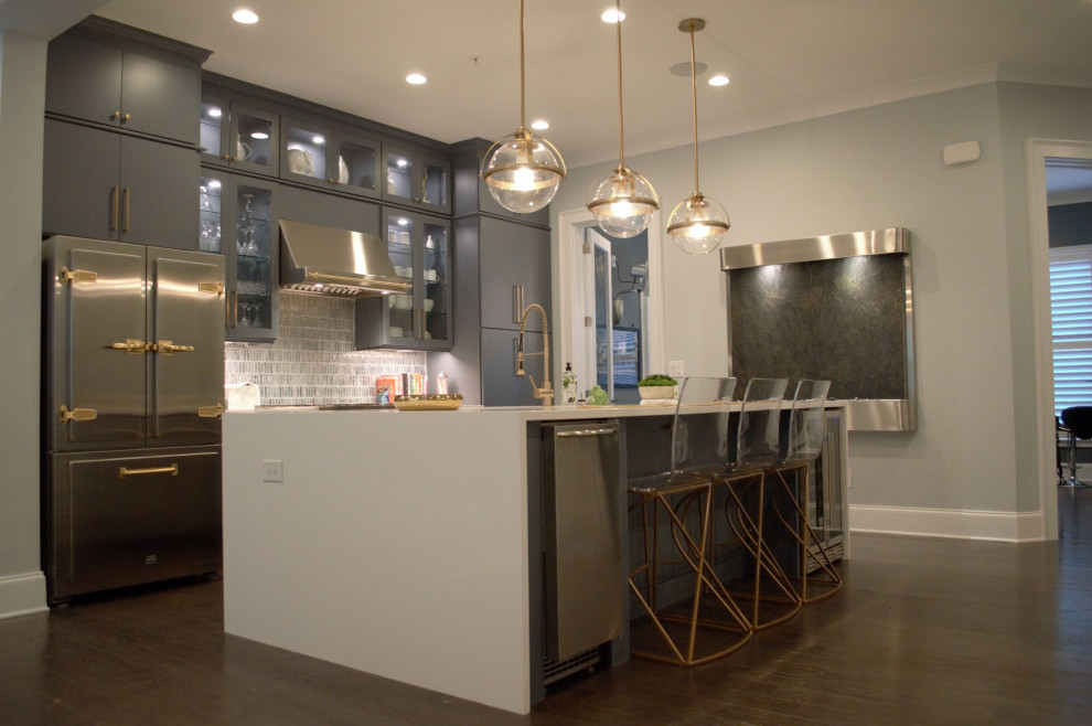 Chastain Park - Industrial Modern Kitchen & Living