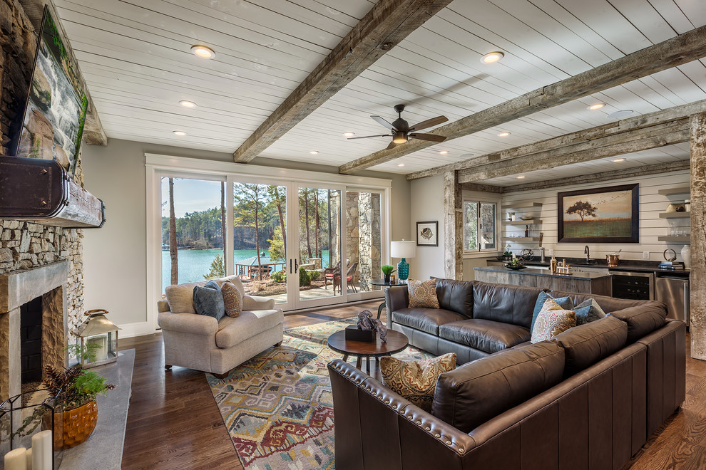Home design - rustic home design idea