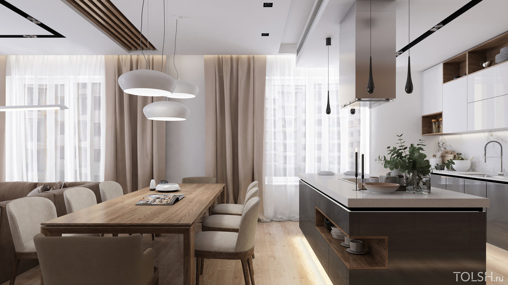 На нюансах: игра фактур стиля минимализм