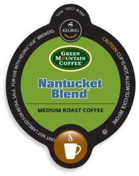 Vue 16-Count Green Mountain Coffee Nantucket Blend Coffee for Keurig Brewers