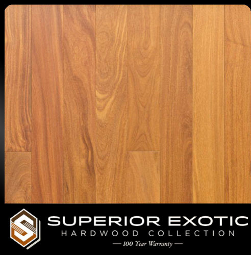 3 1/4" x 3/4" Brazilian Teak Hardwood Flooring