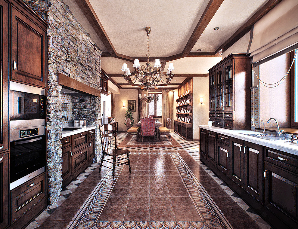 Коттедж в стиле Тюдоров и Якова