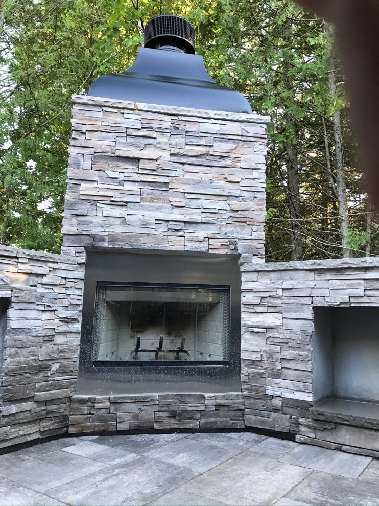Whiskey Harbour Outdoor fireplace