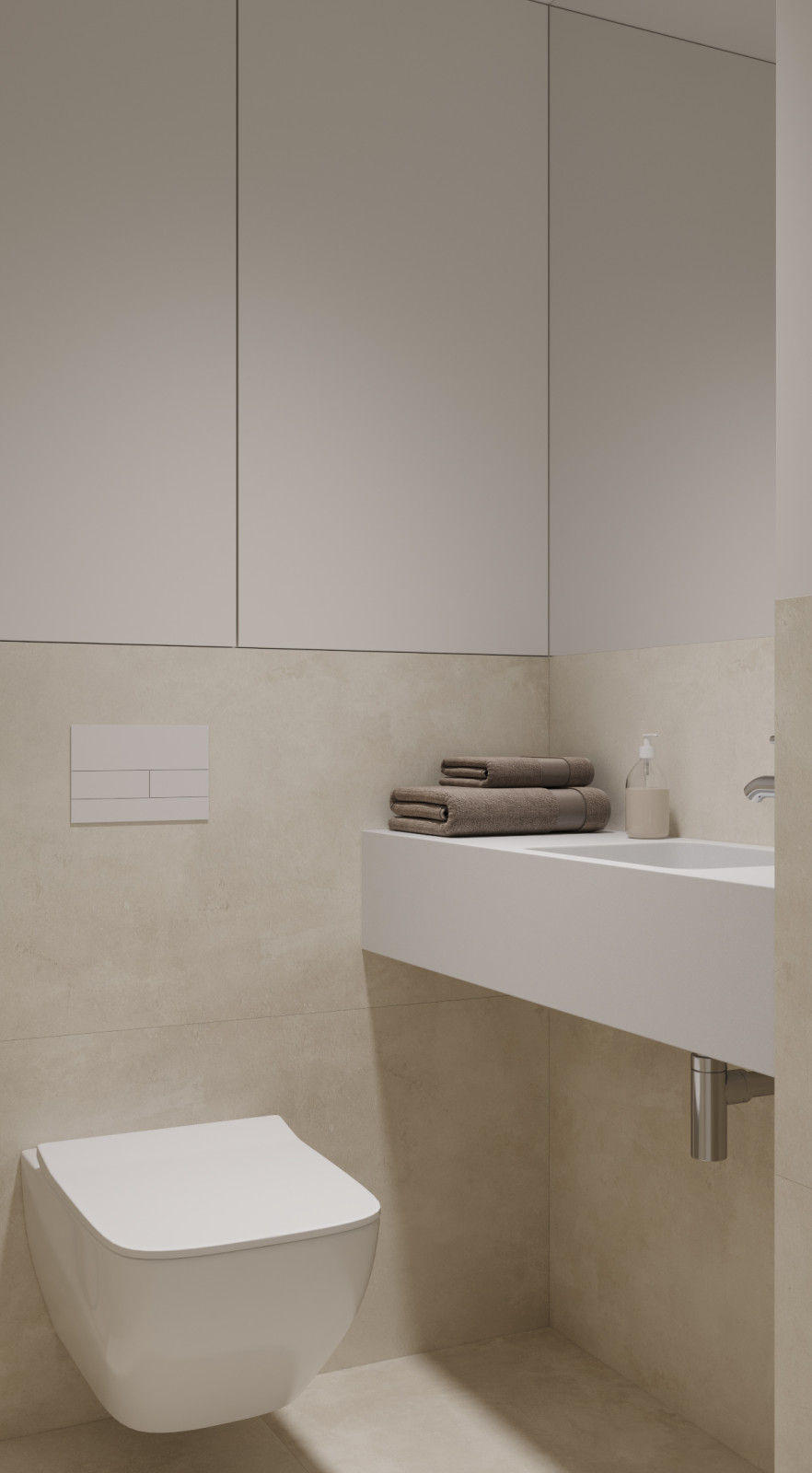 Светлая квартира для косметолога