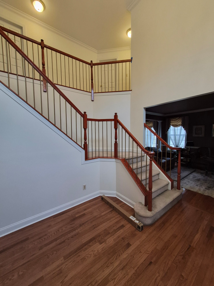 New Hope Kitchen Painting Railings Trim