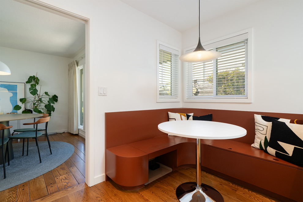 Playful Mid-Century Inspired Home Remodel with Custom Millwork