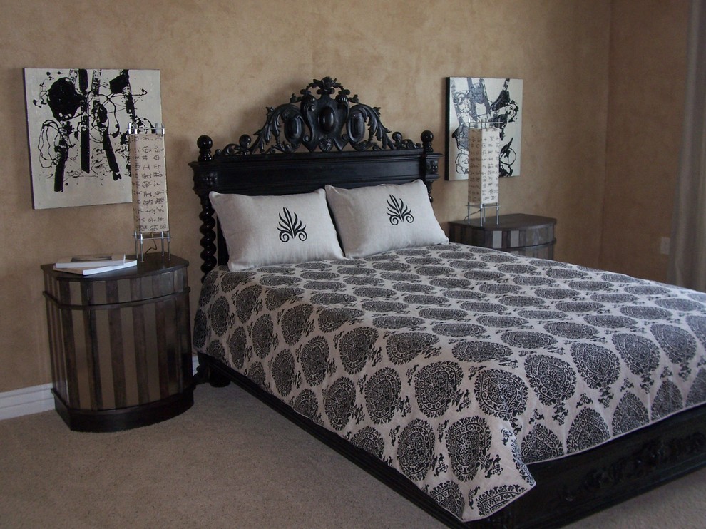 This is an example of a traditional bedroom in Austin.