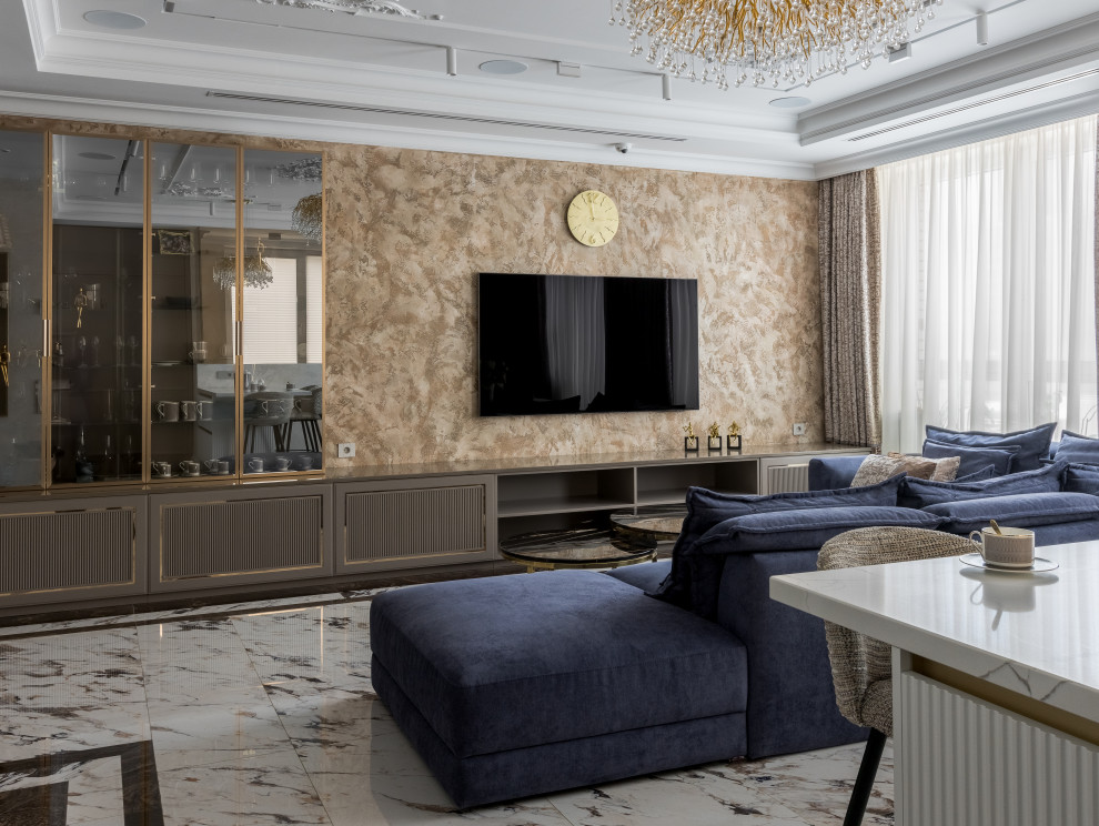 Статусный интерьер в ЖК Сити парк (фото)