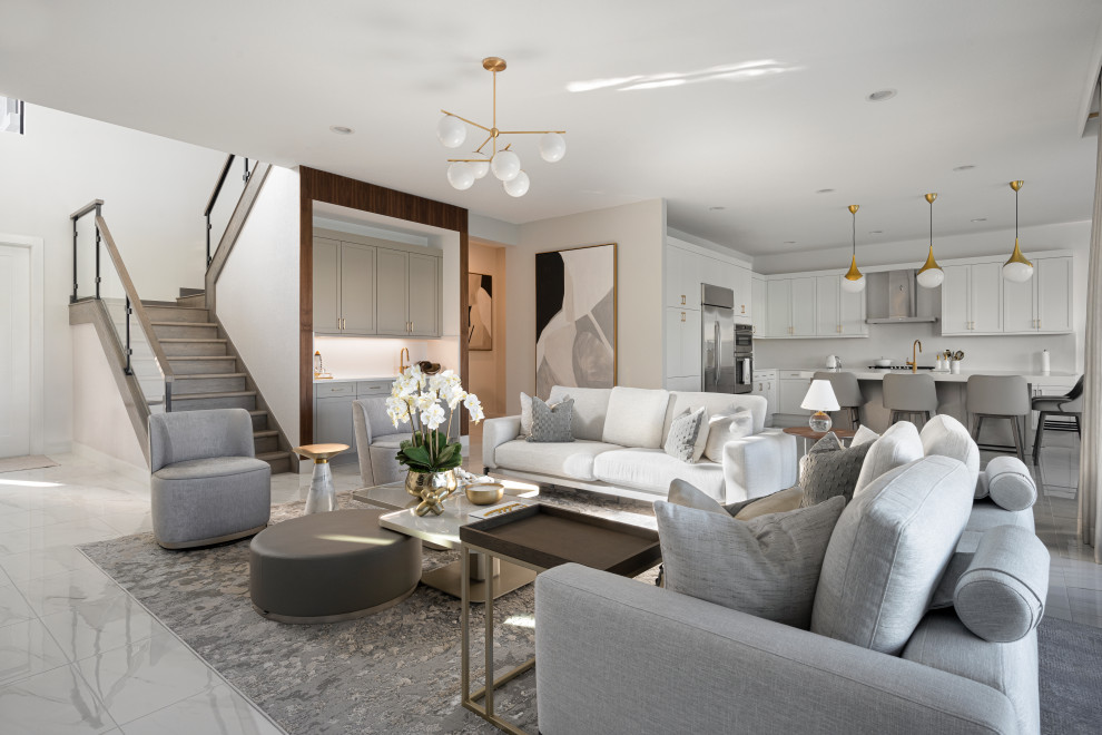 Boca Raton - Transitional - Living Room - Miami - by Alessandra Saggese ...