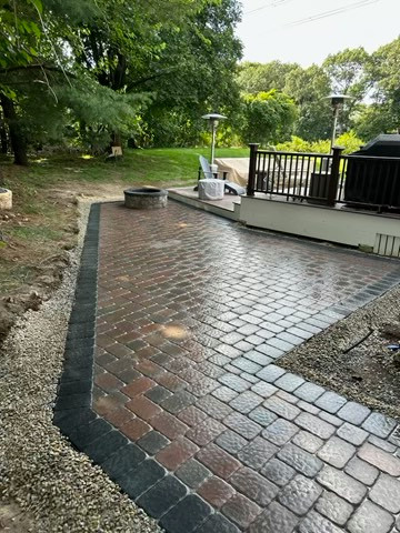 Hardscape patio