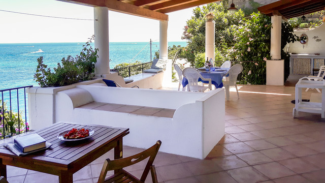 Terrazza sul mare - Casa Maddalena mediterranean-deck