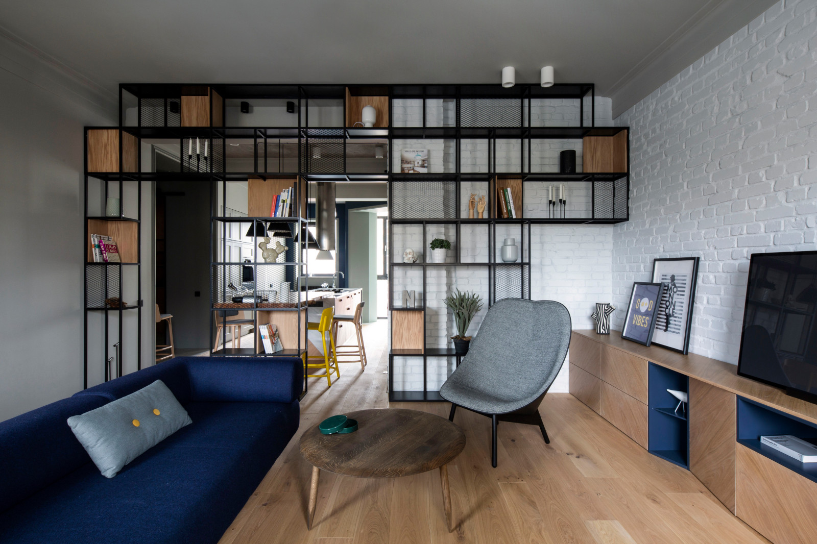 Микс стилей в сталинке