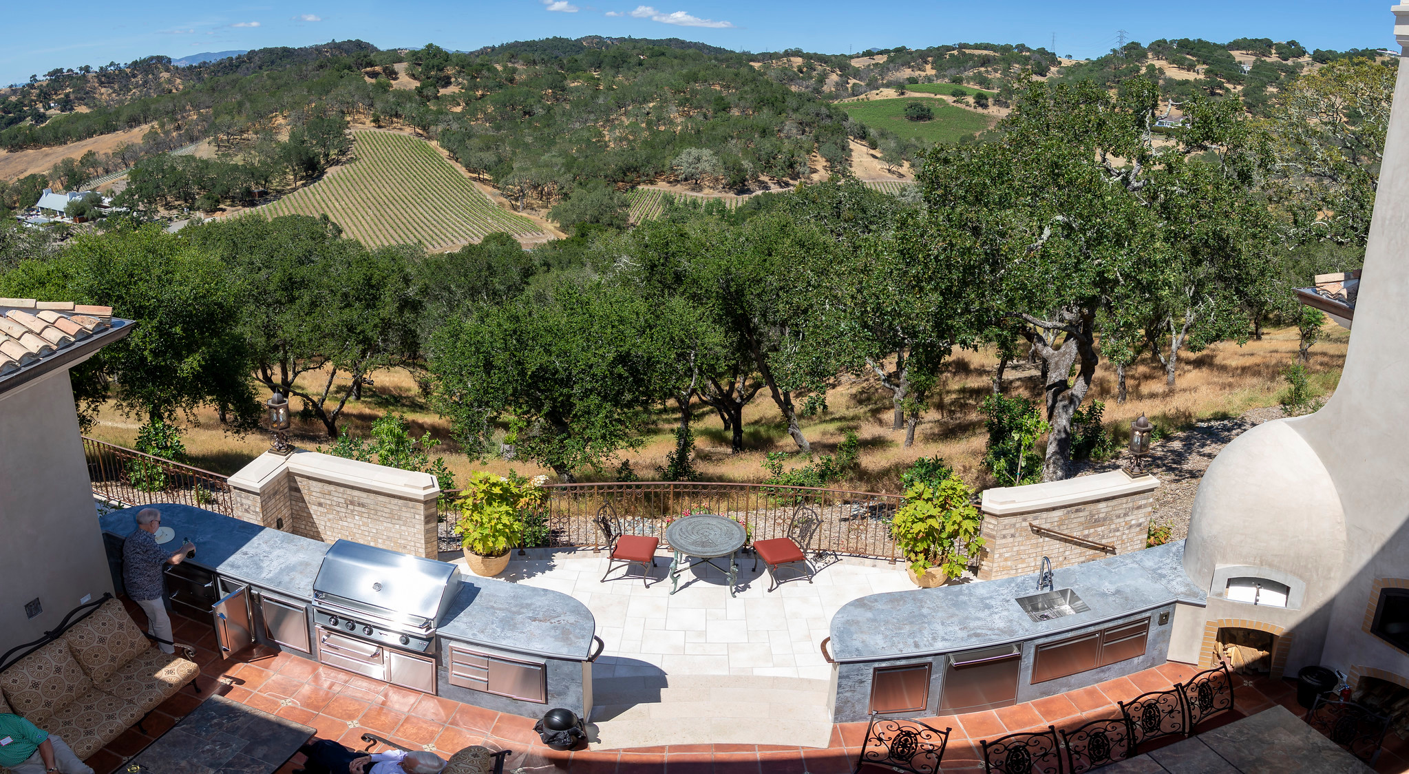 A Spanish Villa in Wine Country