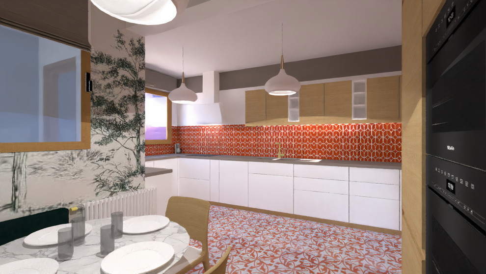 Relooking d'une cuisine esprit vintage