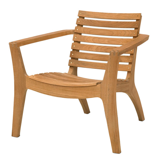 Regatta Lounge Chair Teak Midcentury Outdoor Lounge Chairs