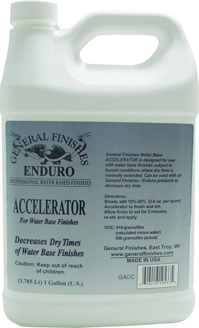 General Finishes Water Based Accelerator Additive, 1 Gallon - Craftsman ...