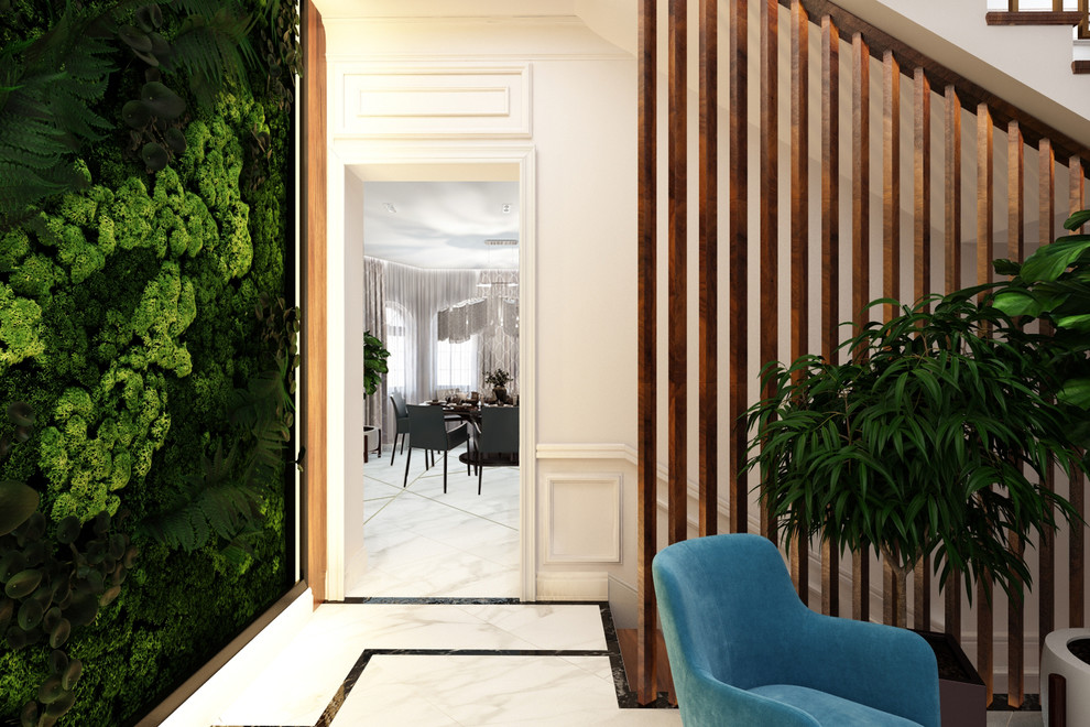 Парадный холл в коттедже