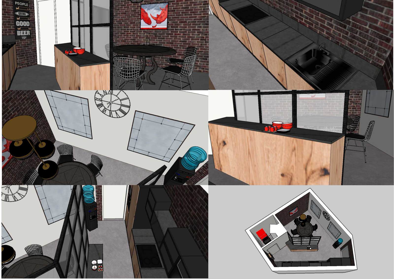 Кухня для руководителей.