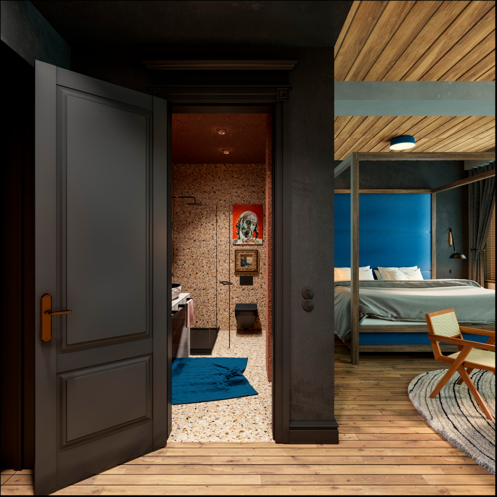 Дизайн апарт комплекса/гостиницы в стиле шале 250 м2