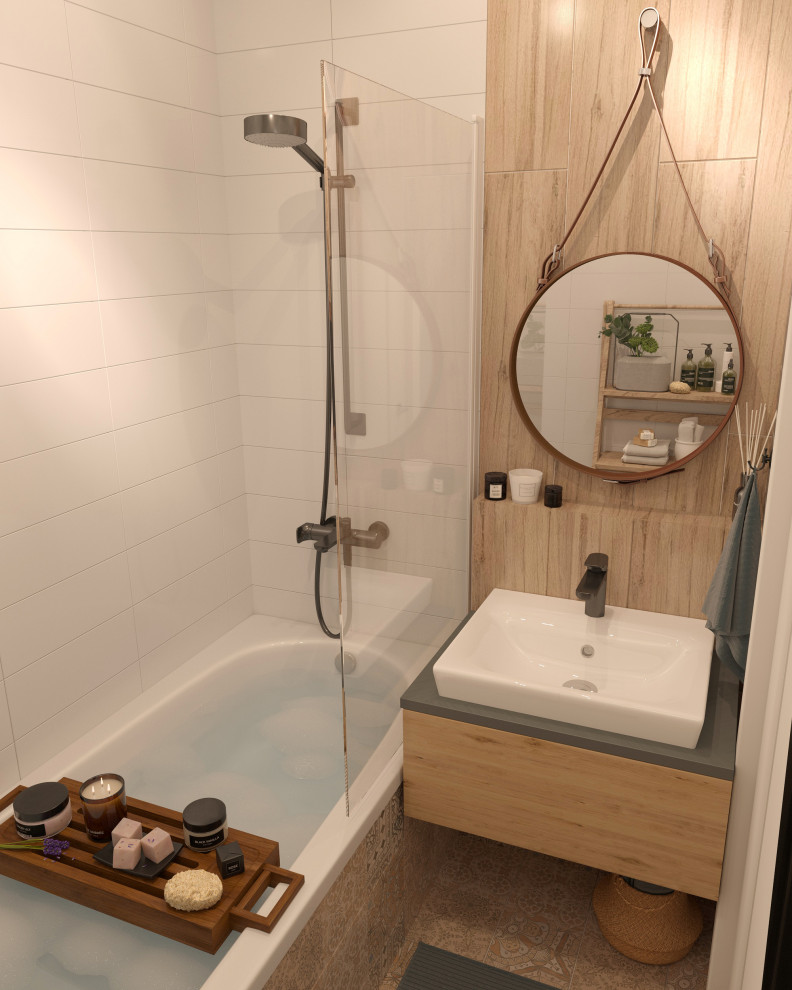 Квартира в оливковых тонах