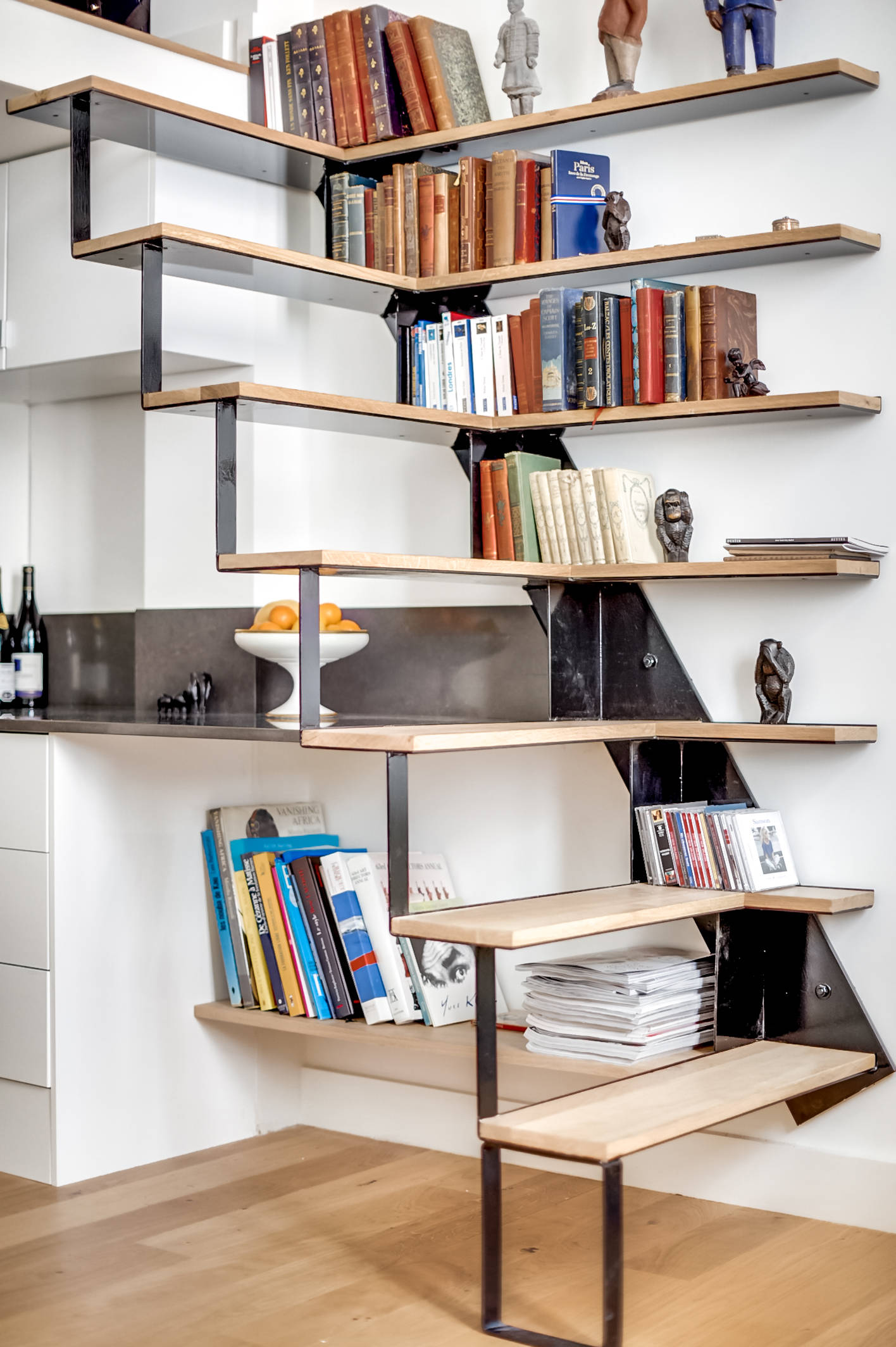 Richtig abgebogen: 9 tolle Ideen für Eckregale
