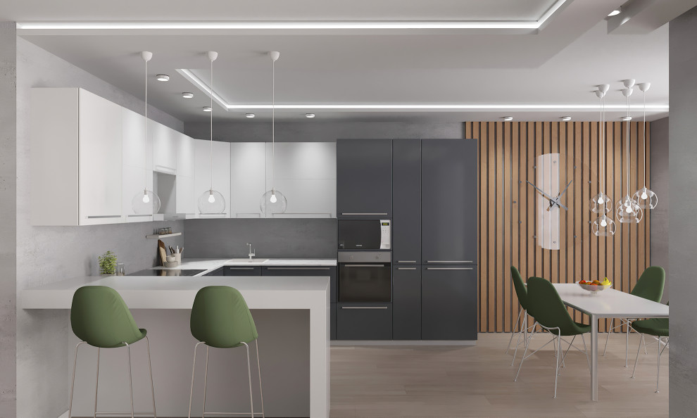 квартира 115м.кв. в современном стиле