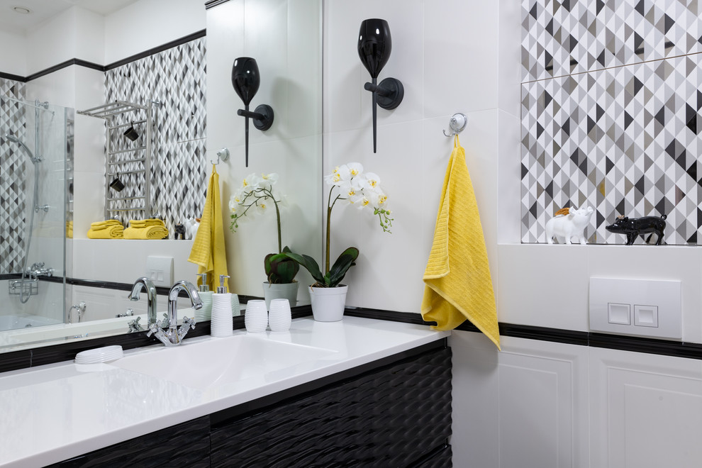 Ванная в стиле ар деко.Реализация.