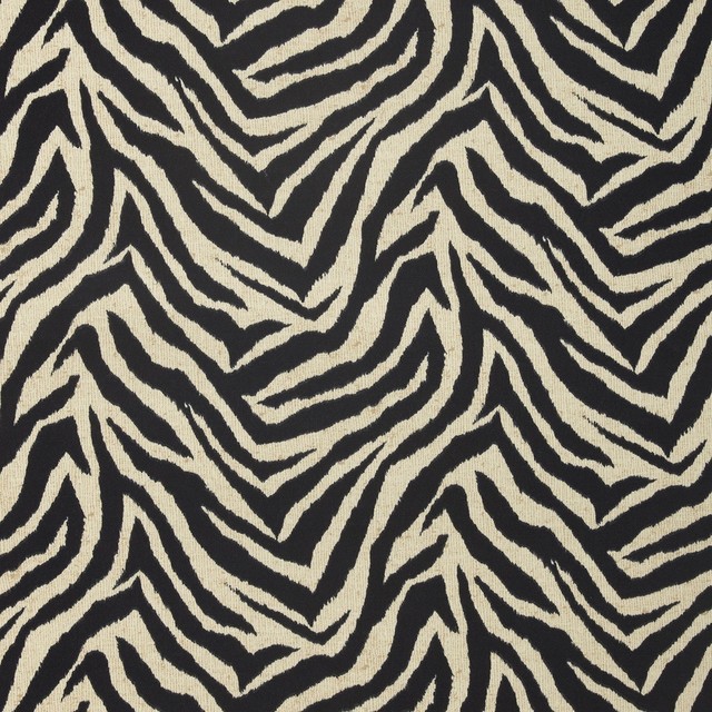 Wild Thing Black White Natural Animal Print Outdoor Upholstery Wild Thing Black White Natural Animal Print Outdoor Upholstery Fabric Contemporary By Kovi Home Decor