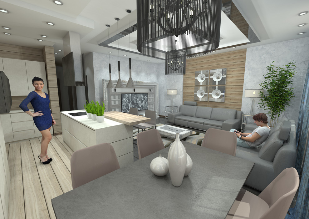 Вариант проекта Николая Петрищина для клиента с Притомской набережной